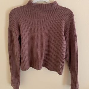 Light Purple/Mauve High Neck Long Sleeve AE